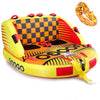 Inflatable Towel Tube Sofa for Water Sports, Durable, 2 Person